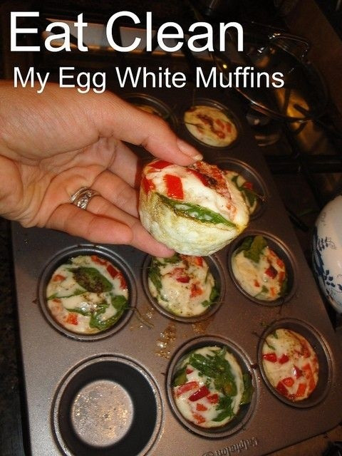 Healthy Egg White Breakfast
 Healthy Breakfasts Egg White Muffins Just made the mini