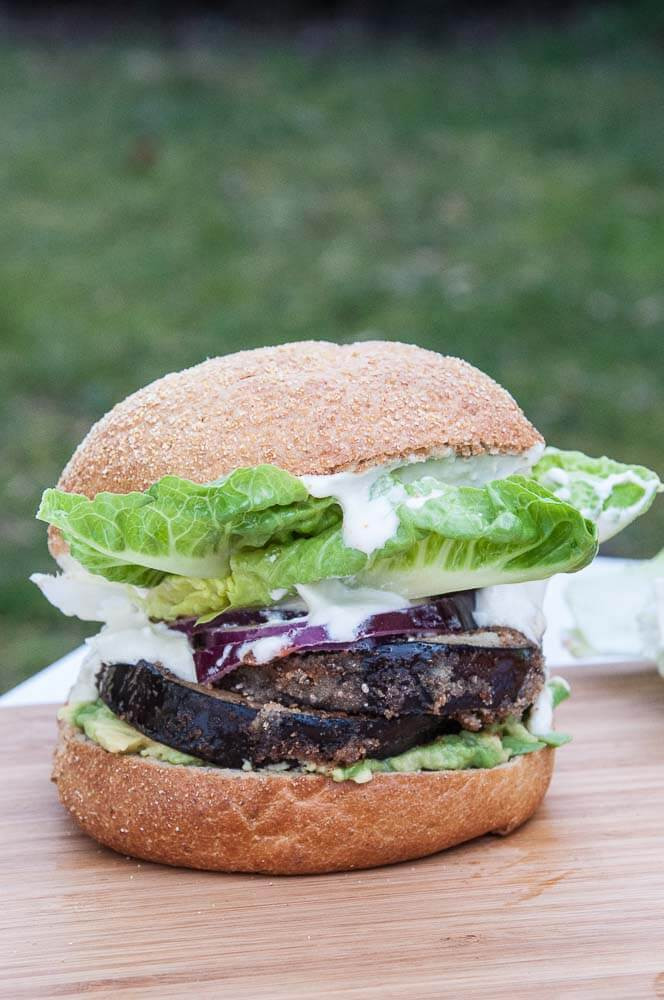 Healthy Eggplant Recipes
 Healthy Eggplant Burger with Vegan Mayo Vegan Family Recipes