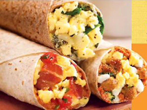 Healthy Fast Food Breakfast
 8 Western egg white & cheese muffin melt Subway