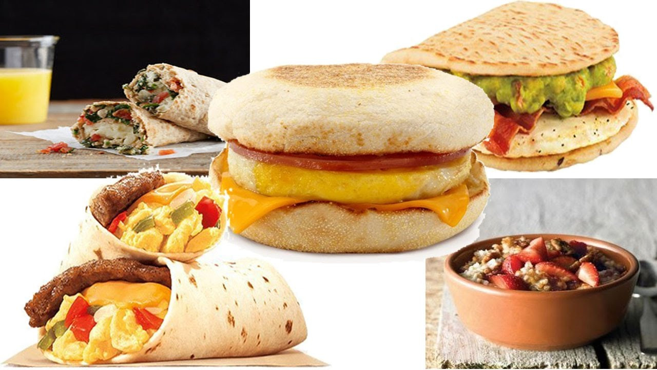 Healthy Fast Food Breakfast
 Top 5 Healthy Fast Food Breakfast Choice