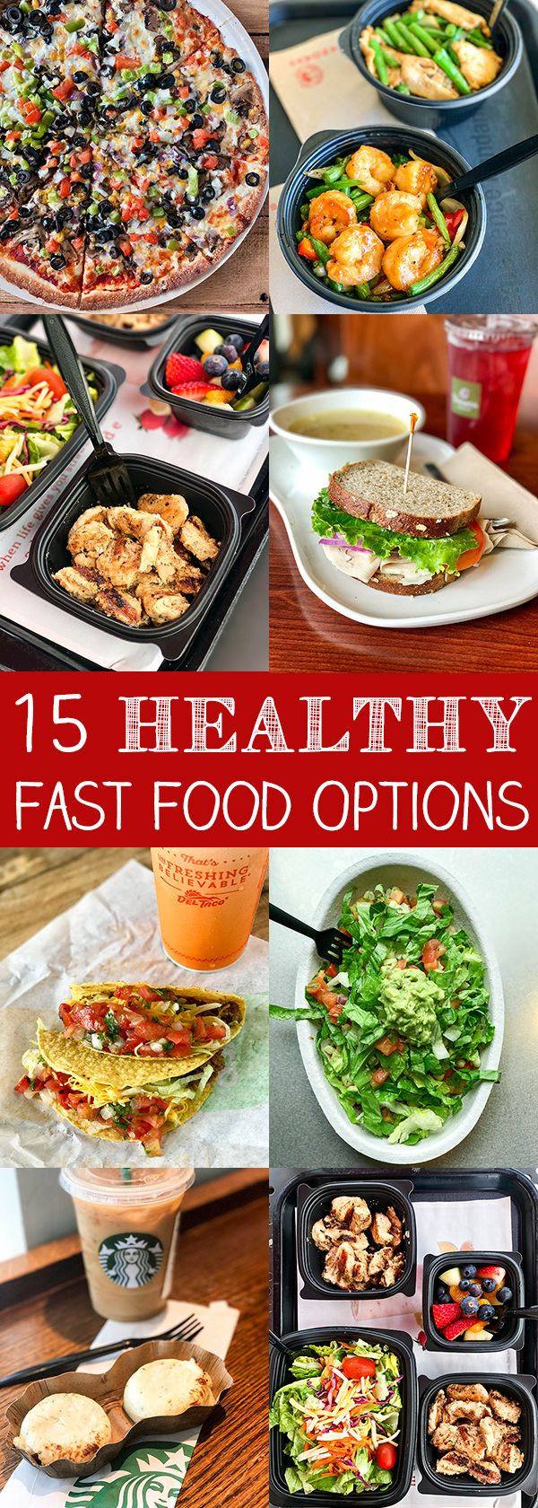 Healthy Fast Food Breakfast
 25 best ideas about Fast foods on Pinterest