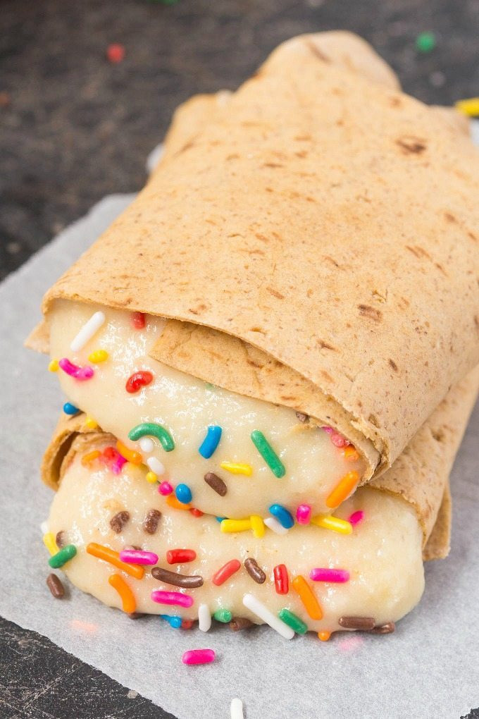 Healthy Filling Breakfast
 Healthy High Protein Cake Batter Breakfast Wraps