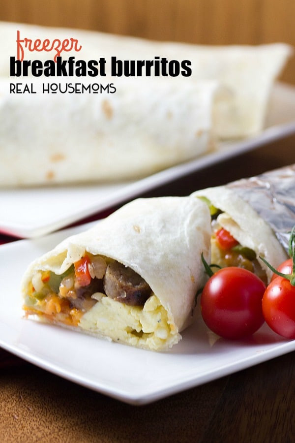 Healthy Freezer Breakfast Burritos
 Freezer Breakfast Burritos ⋆ Real Housemoms