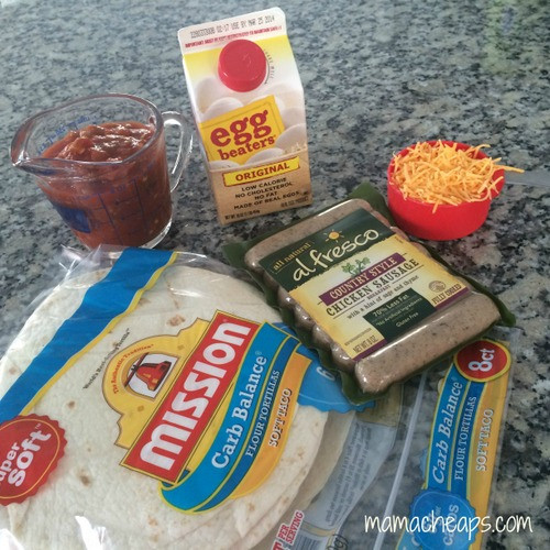 Healthy Freezer Breakfast Burritos
 Mama Cheaps Healthy Breakfast Burrito FREEZER Recipe