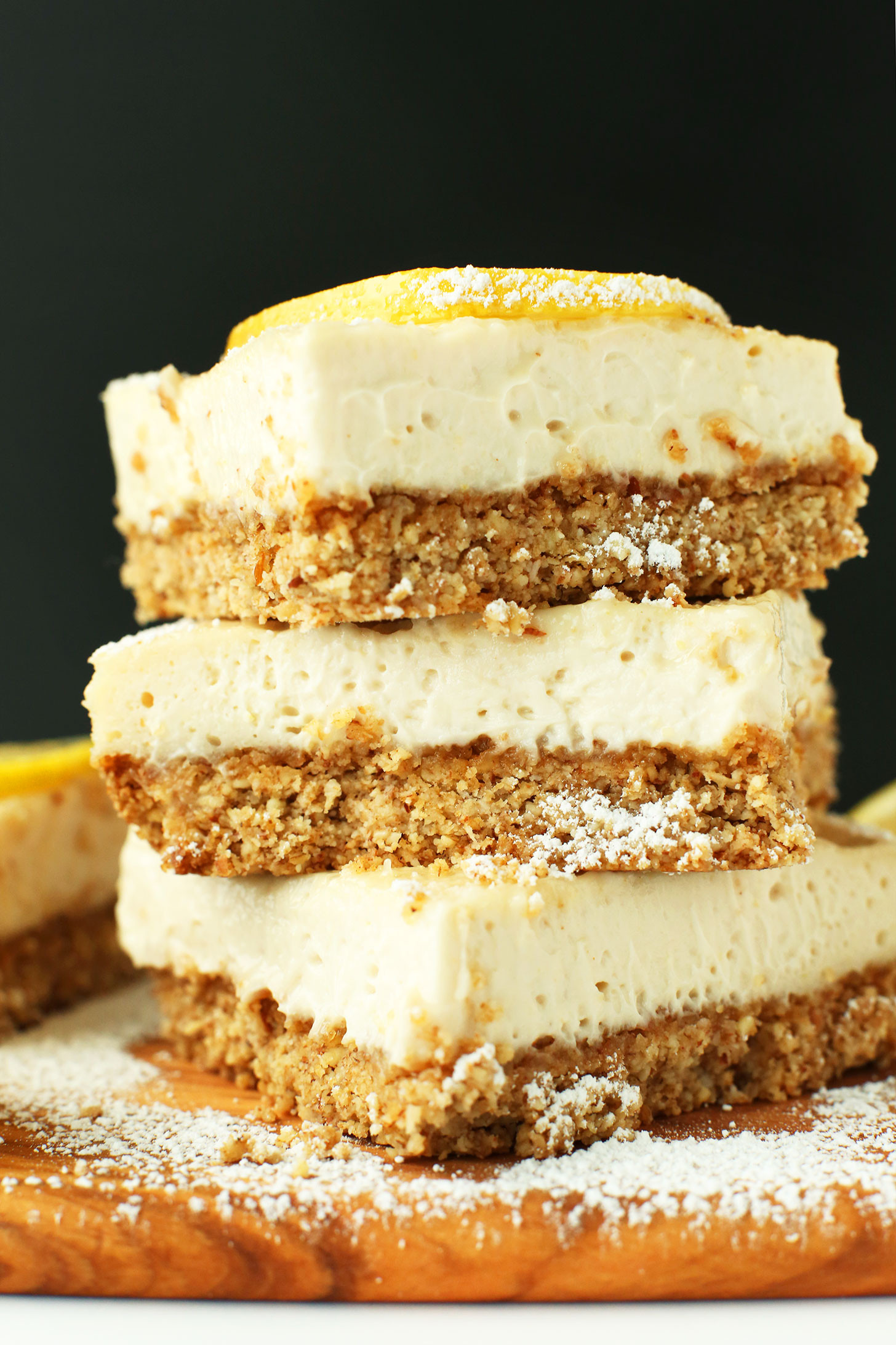 Healthy Gluten Free Desserts
 Creamy Vegan Lemon Bars GF