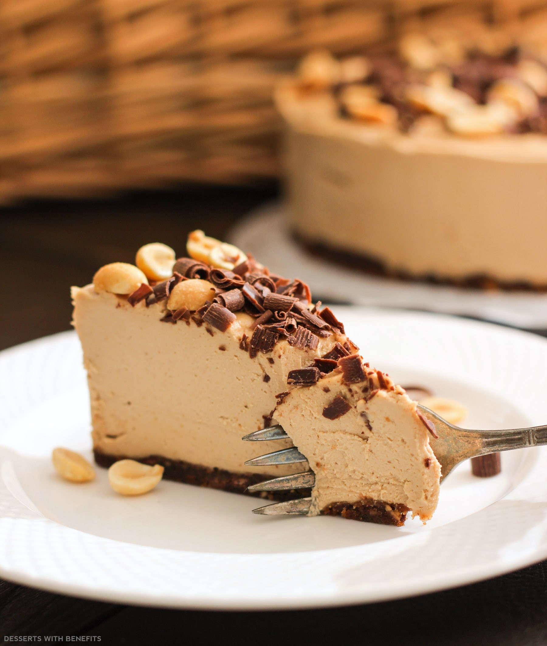 Healthy Gluten Free Desserts
 Healthy Chocolate Peanut Butter Raw Cheesecake