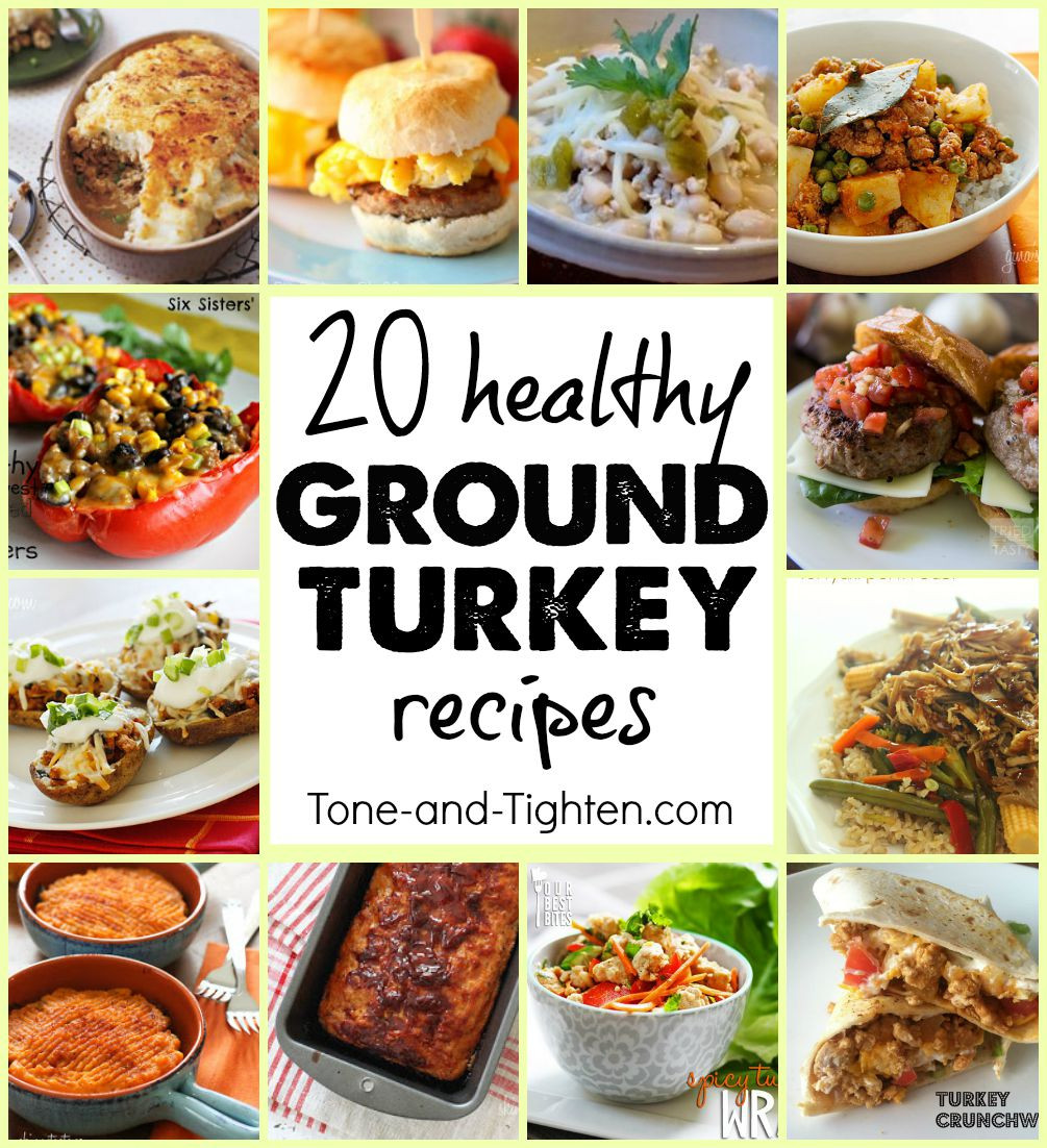 Healthy Ground Turkey Recipes
 20 Healthy Ground Turkey Meal Recipes
