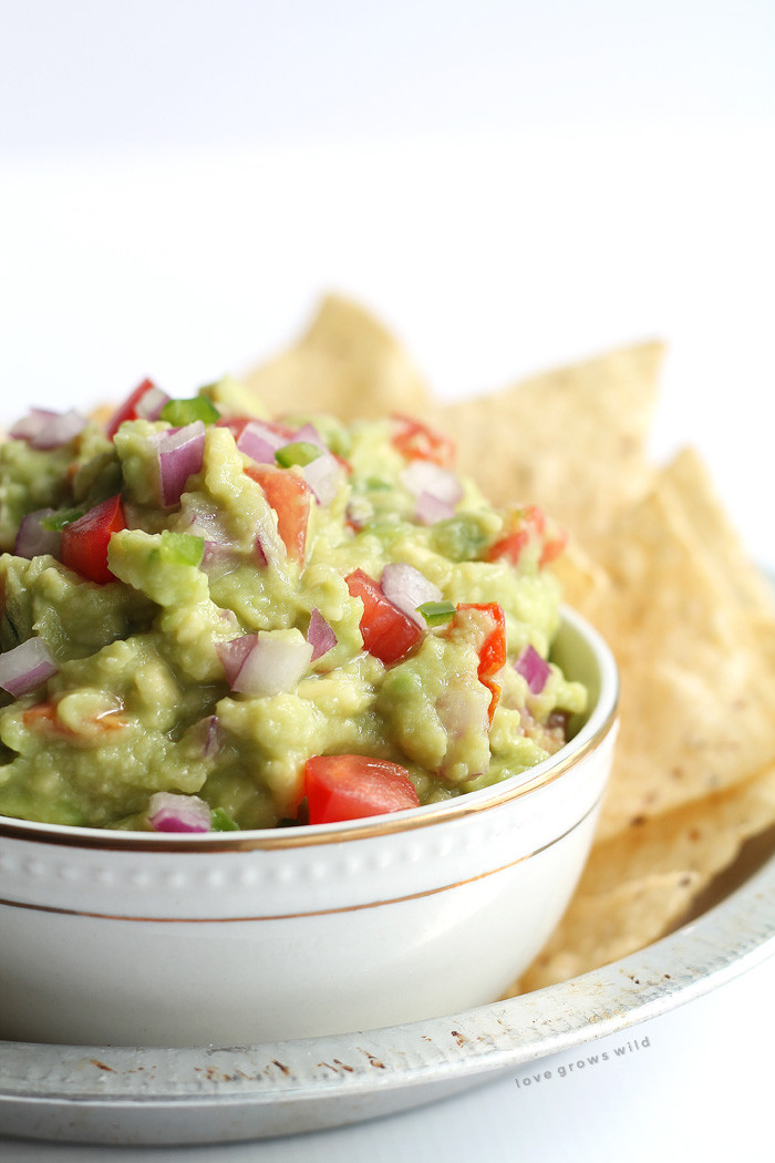 Healthy Guacamole Recipe
 Smoked Mozzarella Dip Love Grows Wild