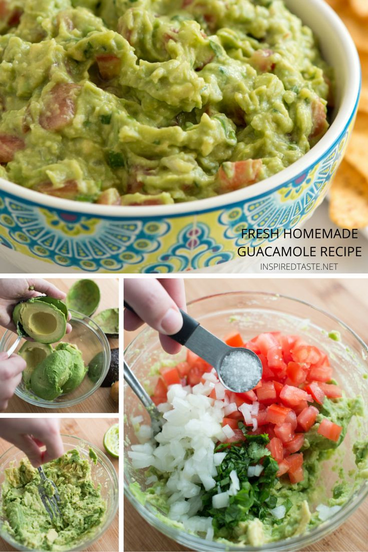 Healthy Guacamole Recipe
 25 best ideas about Homemade guacamole on Pinterest
