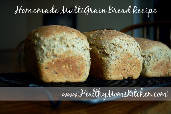 Healthy Homemade Bread
 Healthy Homemade MultiGrain Bread Recipe