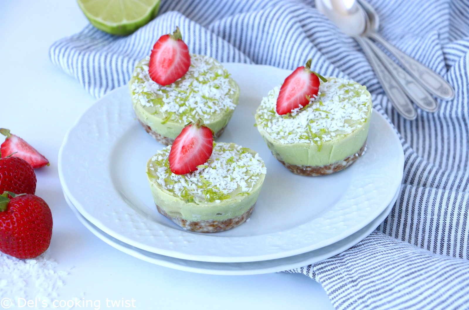 Healthy Key Lime Pie
 Mini key lime pies "healthy" — Del s cooking twist