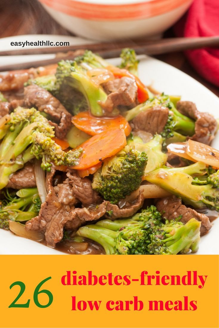 Healthy Low Carb Dinners
 Best 25 Diabetic meals ideas on Pinterest