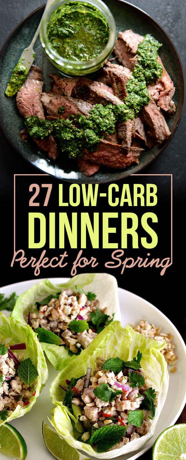 Healthy Low Carb Dinners
 27 Low Carb Dinners That Are Great For Spring