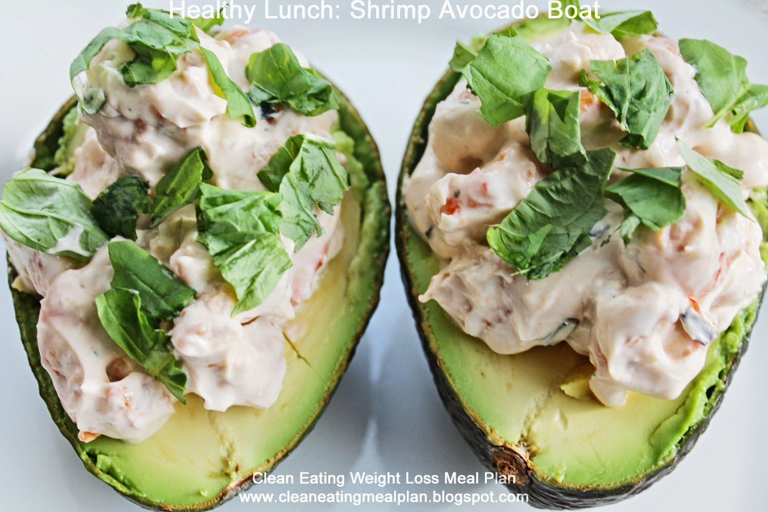 Healthy Lunch Recipes For Weight Loss
 Healthy Lunch Shrimp Avocado Boat