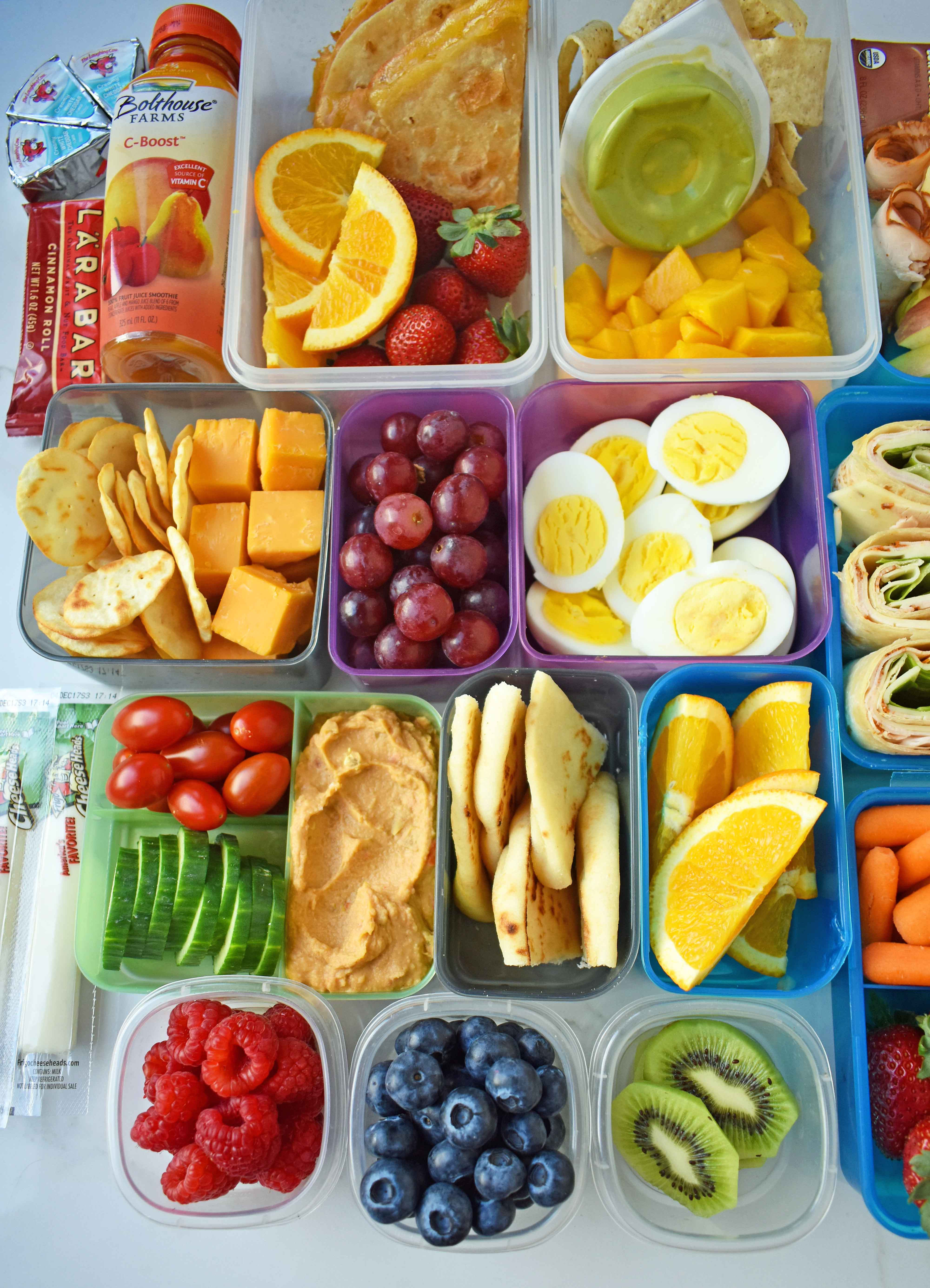 Healthy Lunch Snacks
 Back to School Kids Lunch Ideas – Modern Honey