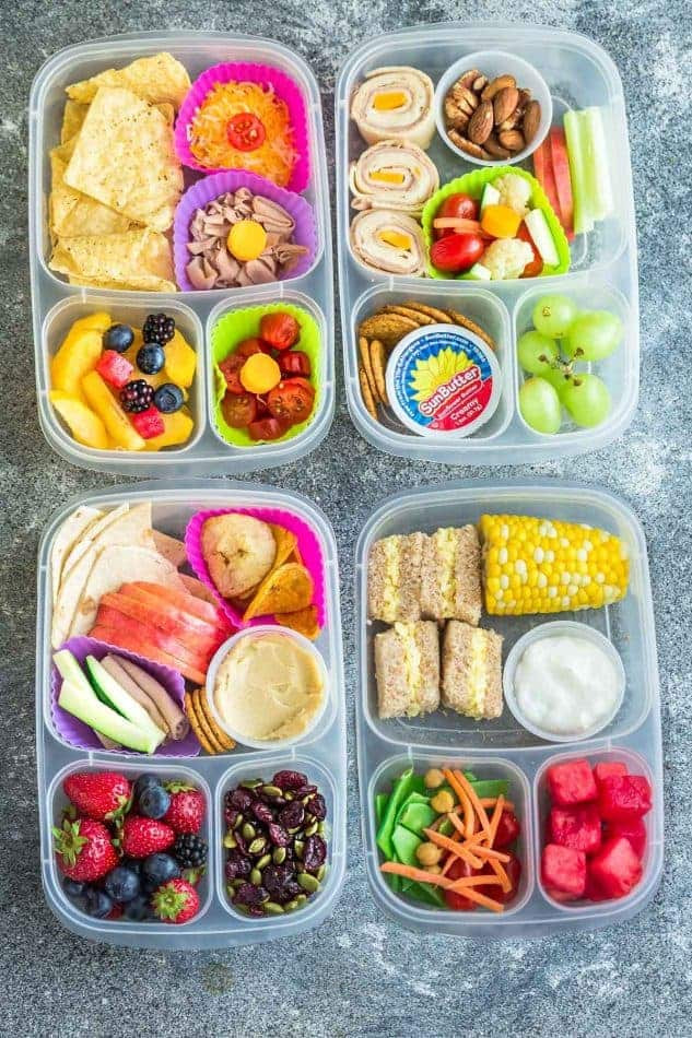 Healthy Lunch Snacks
 8 Healthy & Easy School Lunches
