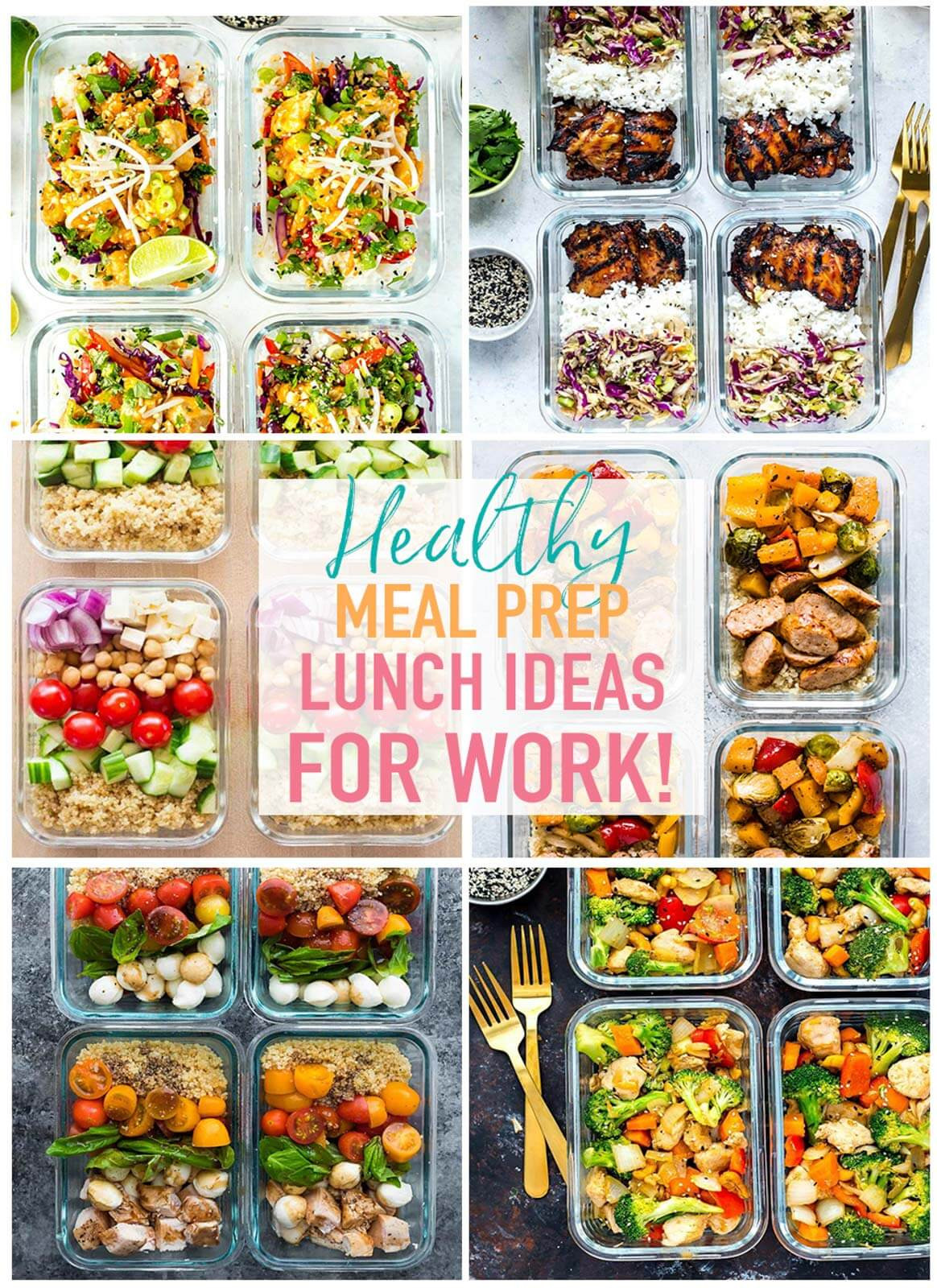 Healthy Lunch Snacks
 20 Easy Healthy Meal Prep Lunch Ideas for Work The Girl