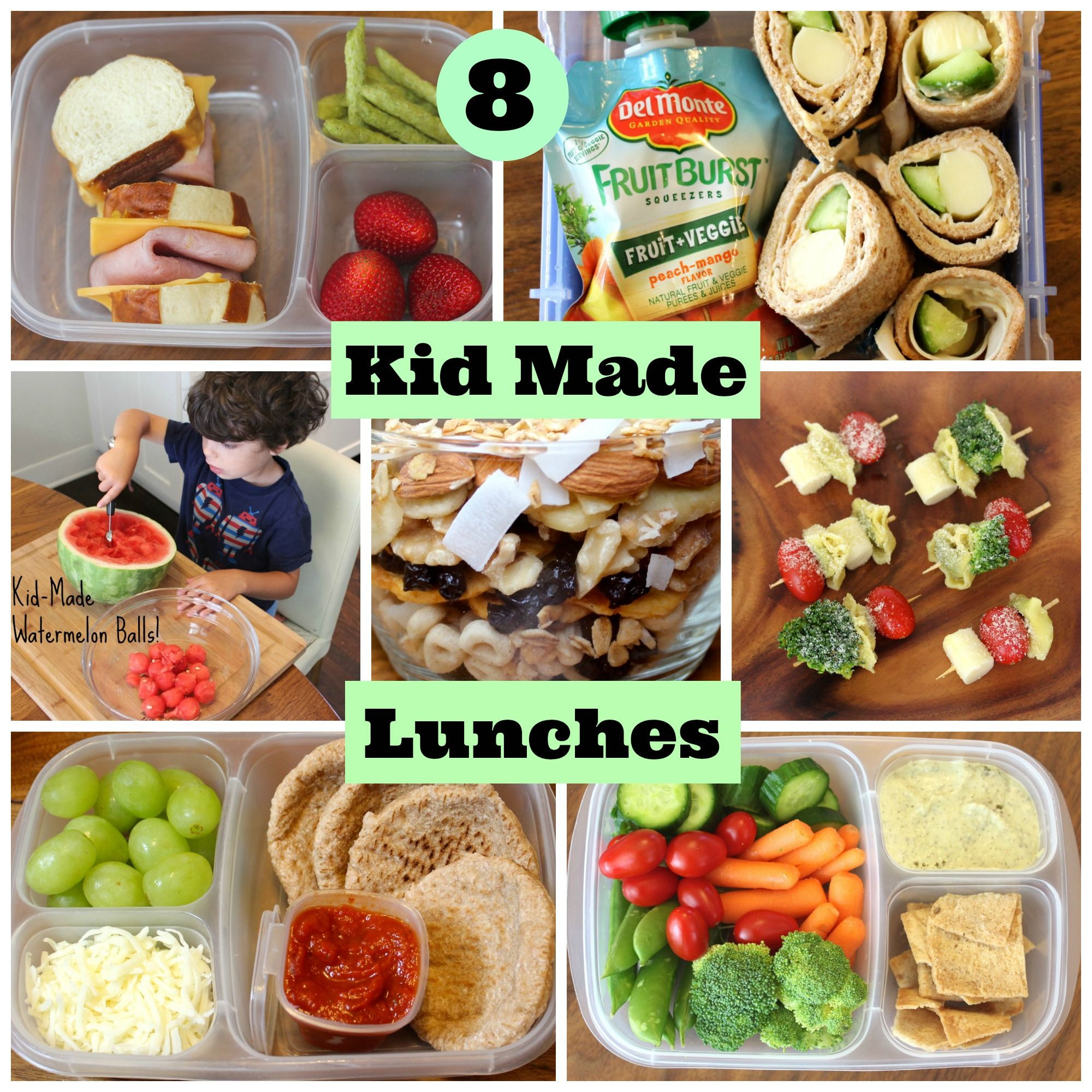 Healthy Lunches For Kids
 4 Healthy School Lunches Your Kids Can Make Themselves