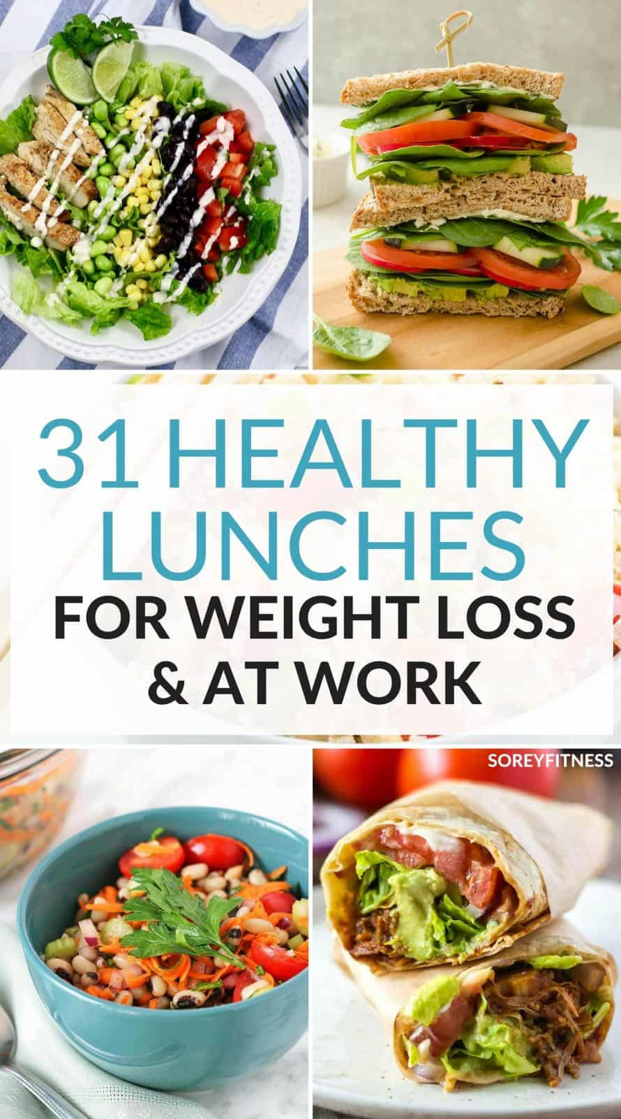 Healthy Lunches For Work
 31 Healthy Lunch Ideas For Weight Loss Easy Meals for