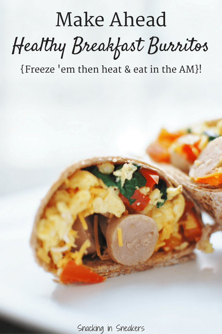 Healthy Make Ahead Breakfast
 Make Ahead Breakfast Burritos Easy Cheap & Healthy