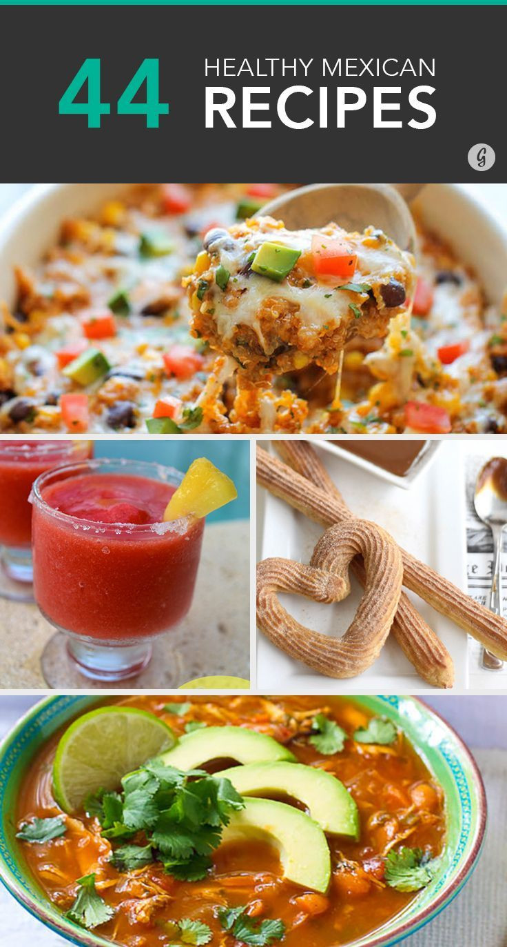 Healthy Mexican Recipes
 44 Surprisingly Healthy Mexican Dinner Ideas and Recipes