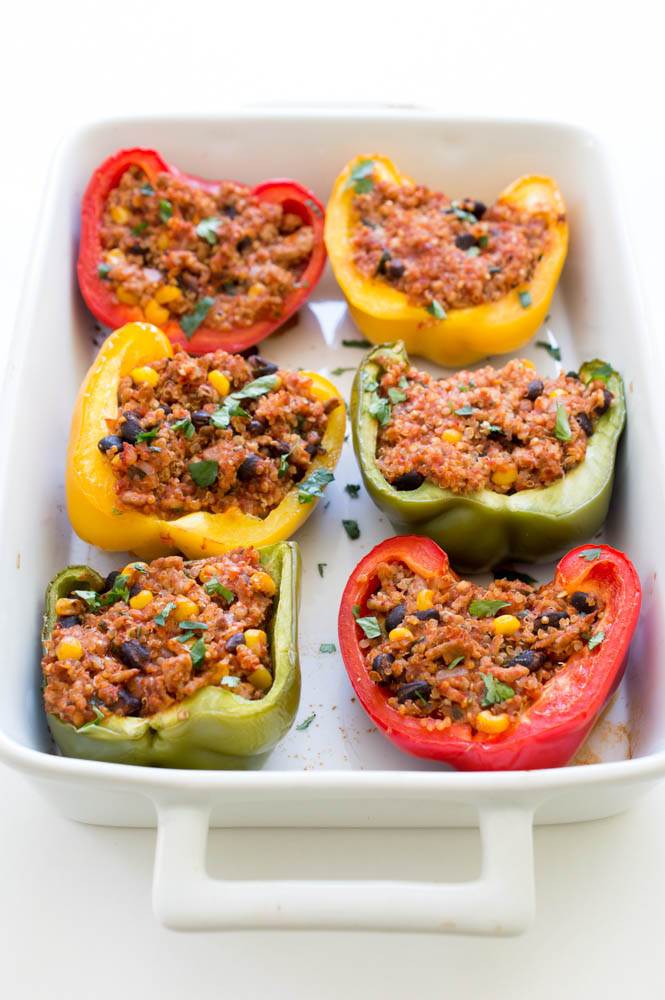 Healthy Mexican Recipes
 Healthy Mexican Turkey and Quinoa Stuffed Peppers