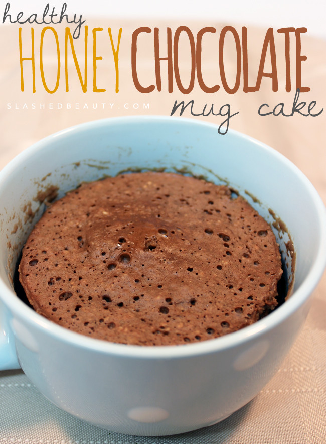 Healthy Mug Cake
 Healthy Honey Chocolate Mug Cake Recipe