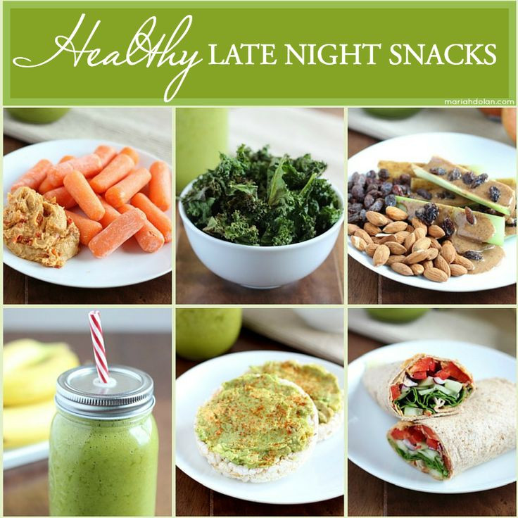 Healthy Nighttime Snacks
 1000 ideas about Healthy Late Night Snacks on Pinterest