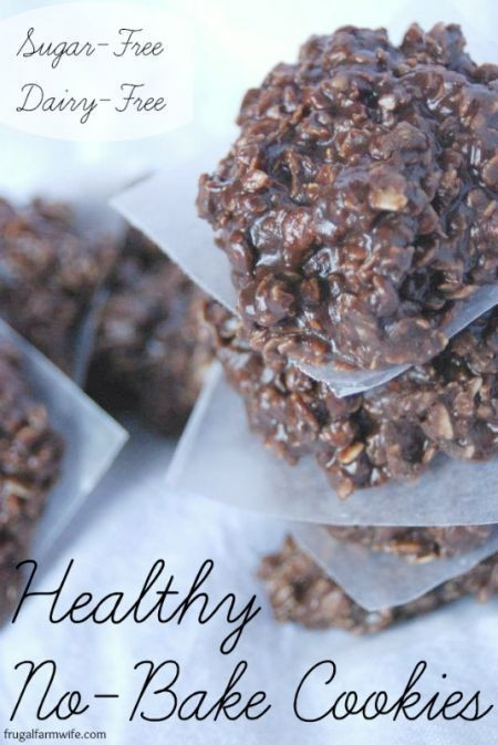 Healthy No Bake Cookies
 Healthy No Bake Cookies