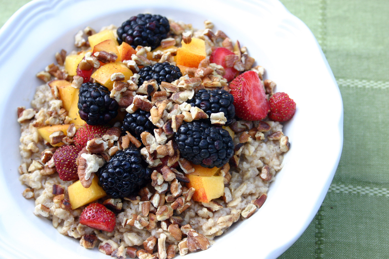 Healthy Oatmeal Breakfast Balanced Weekend Breakfasts Yum