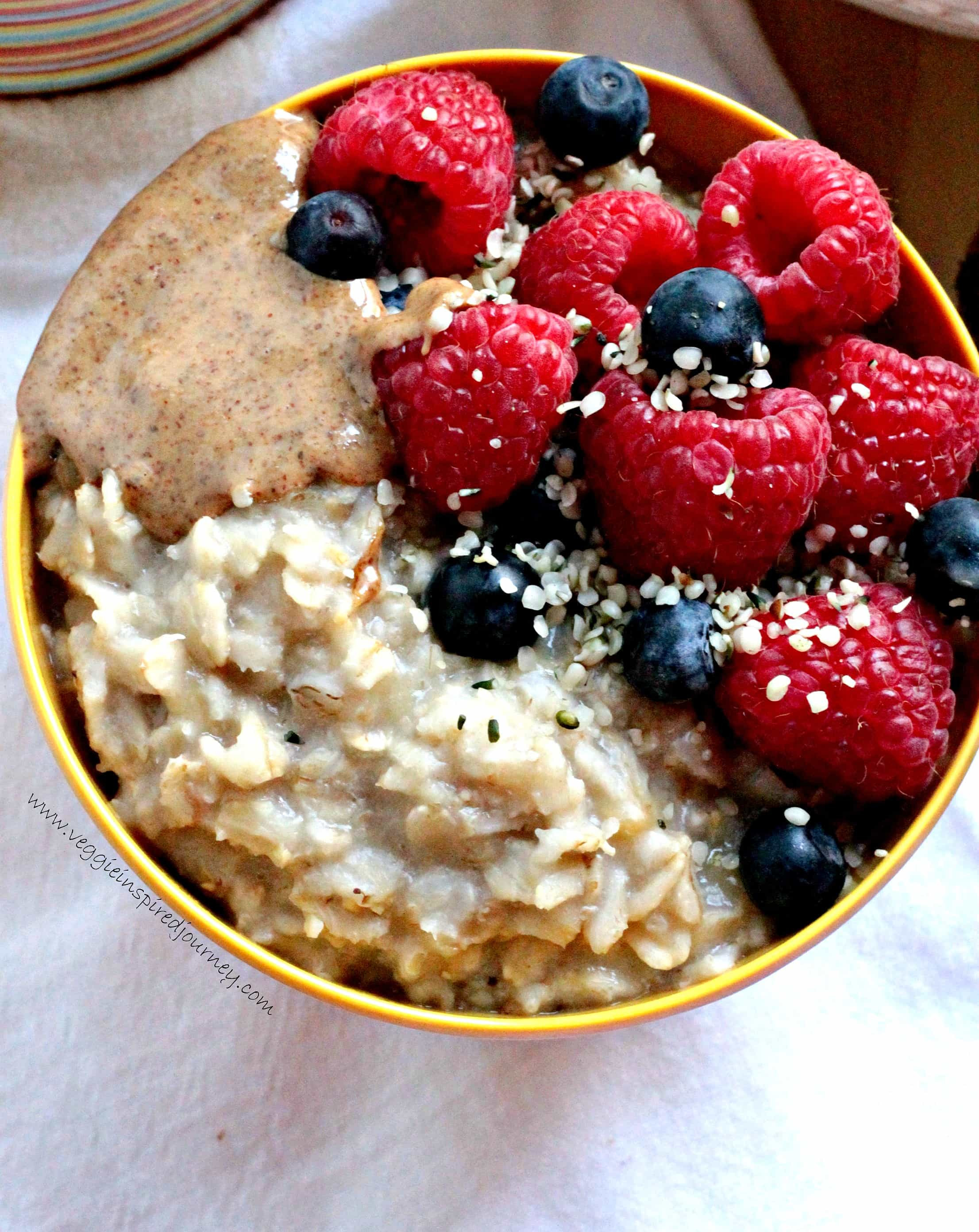 Healthy Oatmeal Breakfast Easy Sweet Creamy Customizable Healthy Oatmeal Dairy Free