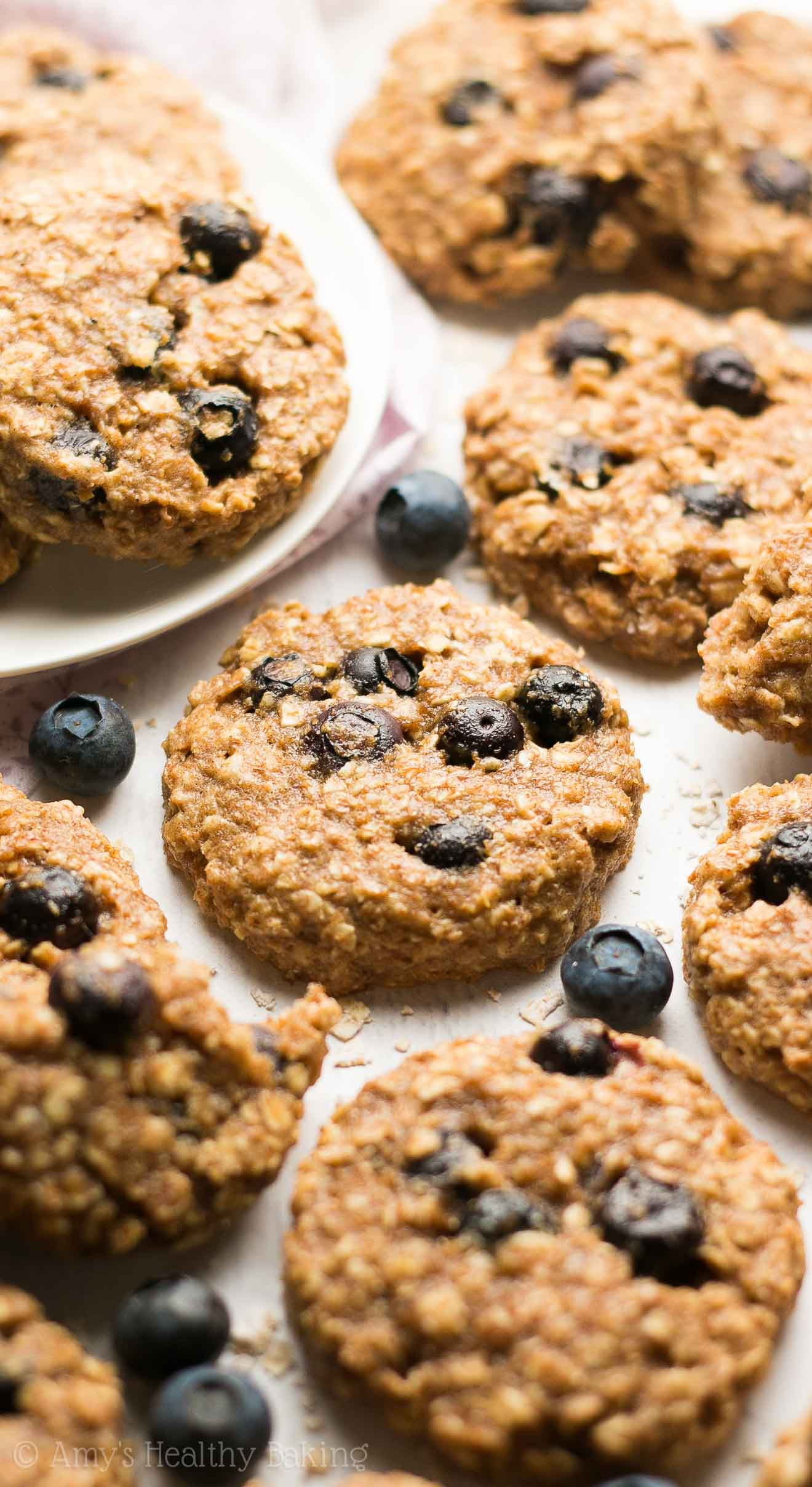 Healthy Oatmeal Breakfast Healthy Blueberry Oatmeal Breakfast Cookies