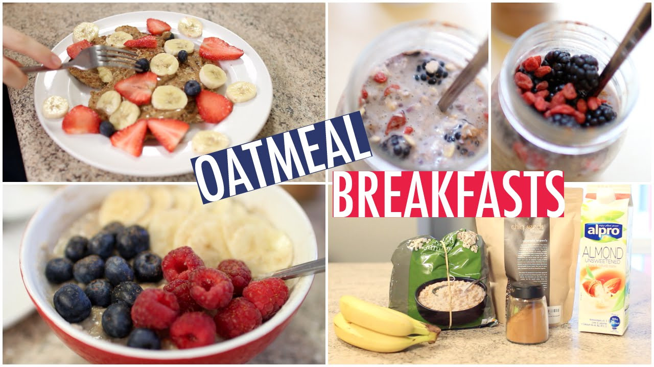 Healthy Oatmeal Breakfast healthy oatmeal recipes for breakfast