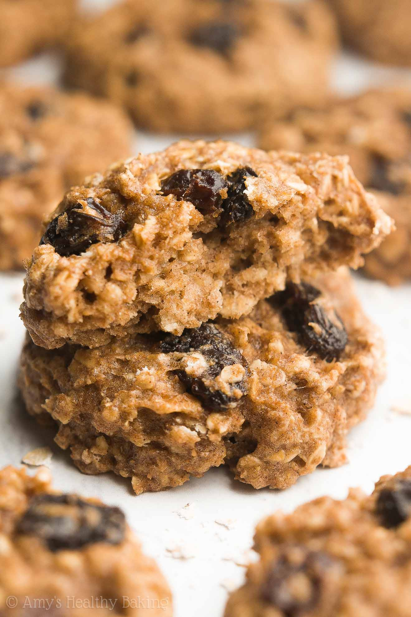 Healthy Oatmeal Raisin Cookies
 heart healthy oatmeal raisin cookies