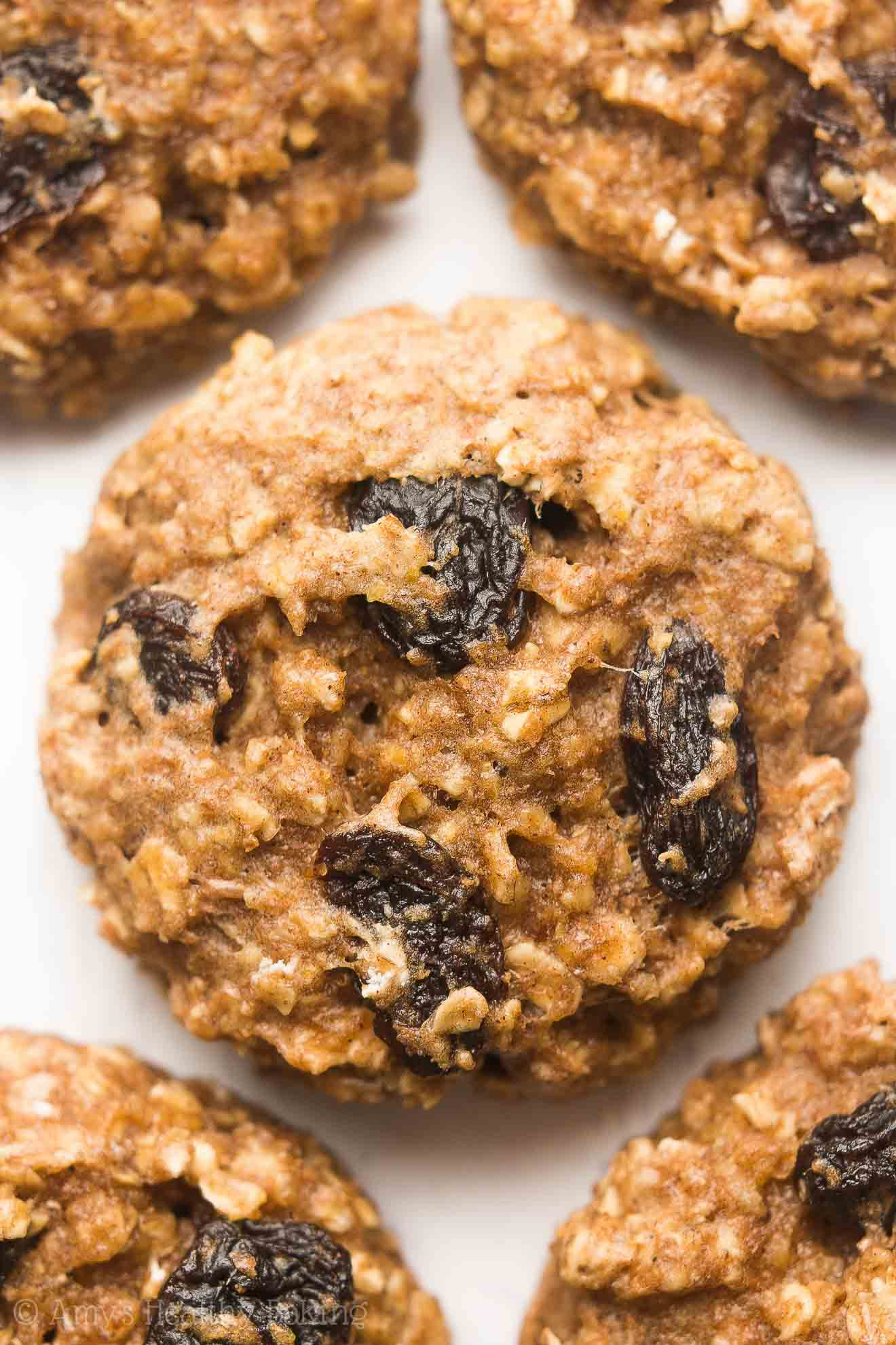 Healthy Oatmeal Raisin Cookies
 heart healthy oatmeal raisin cookies