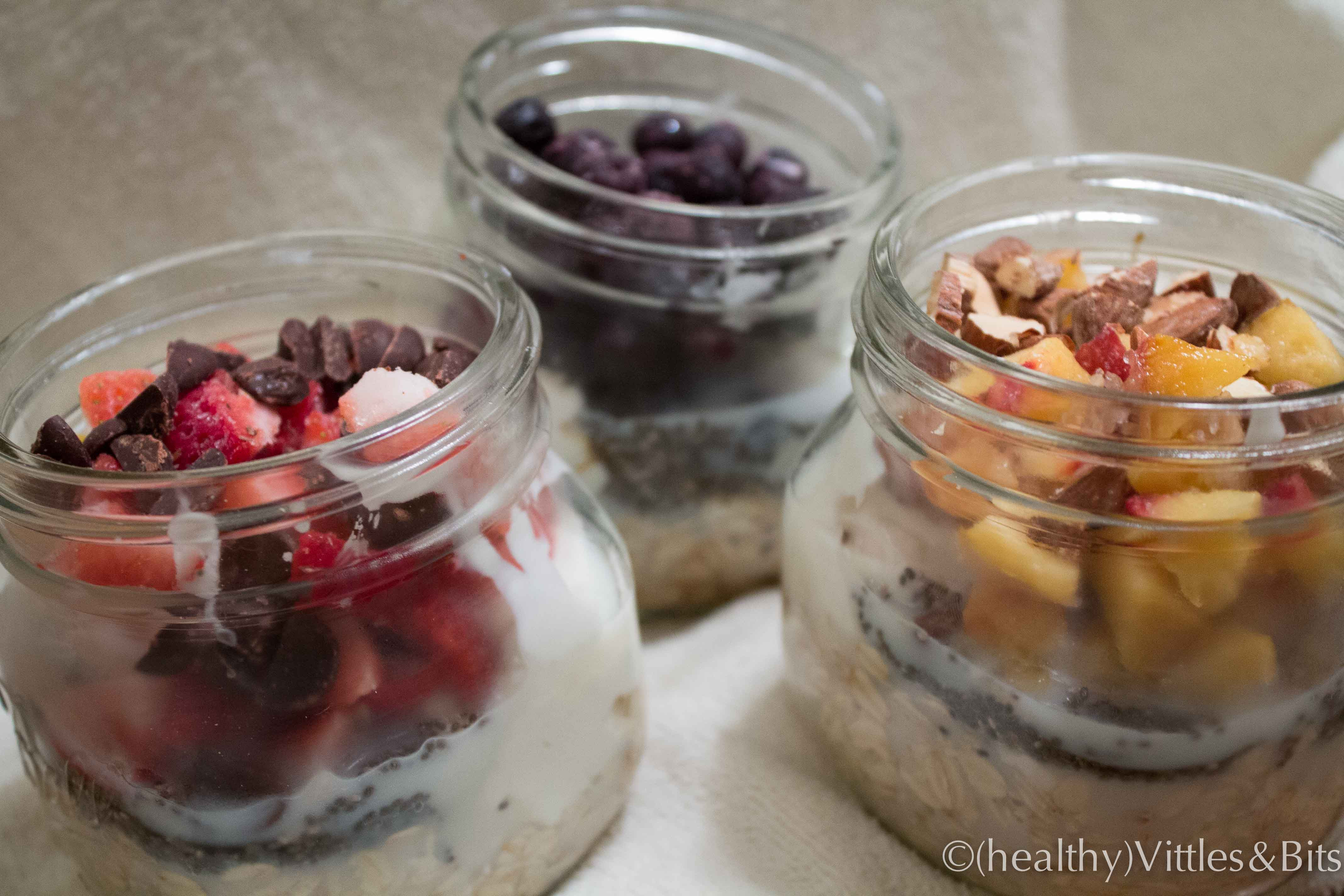 Healthy Overnight Oats Recipe
 Sunday Meal Prep 2 healthy Vittles and Bits
