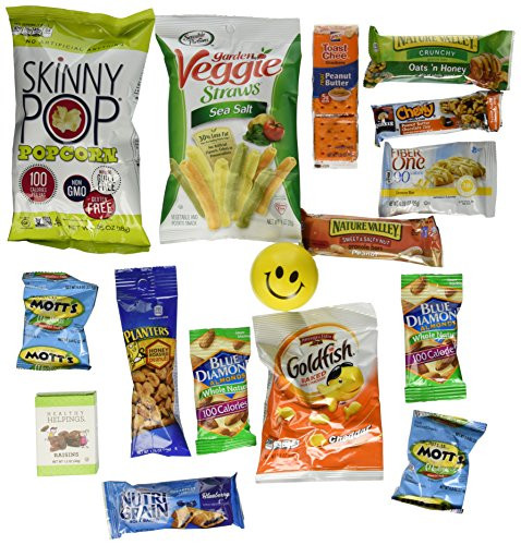 Healthy Packaged Snacks
 Healthy Snack Box 36 Individually Wrapped Snacks