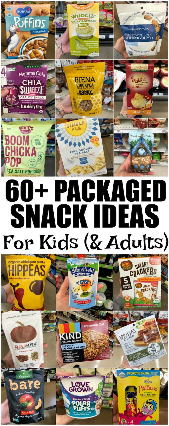 Healthy Packaged Snacks
 60 Healthy Packaged Snacks For Kids