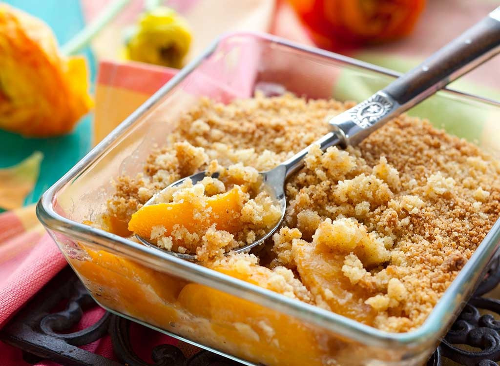 Healthy Peach Cobbler
 20 Healthy Hacks for Southern Cooking