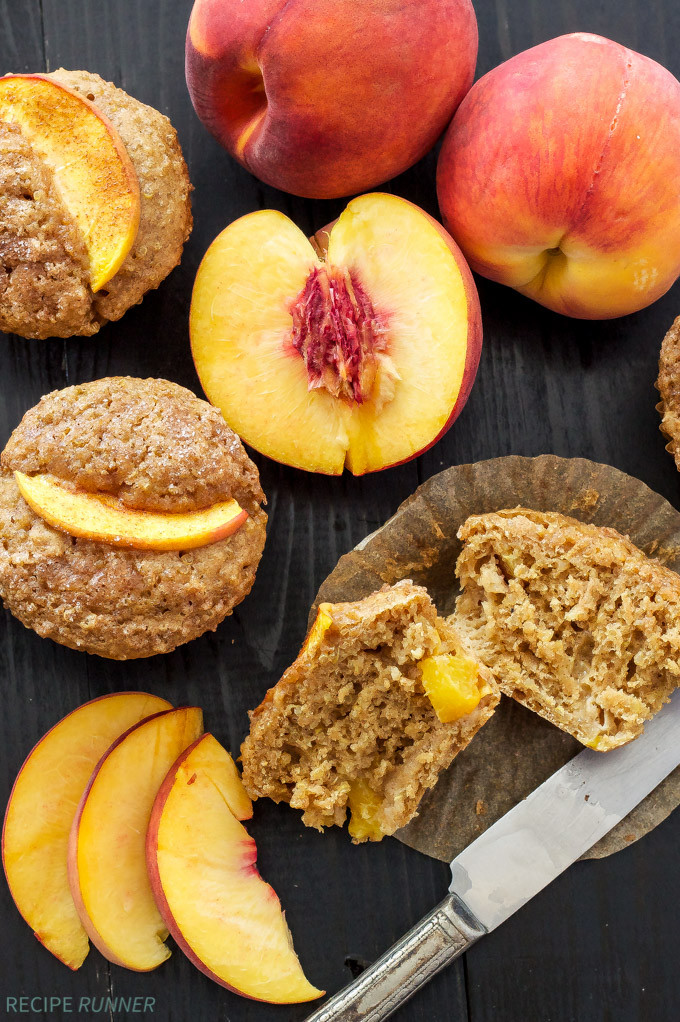 Healthy Peach Recipes
 healthy peach muffins