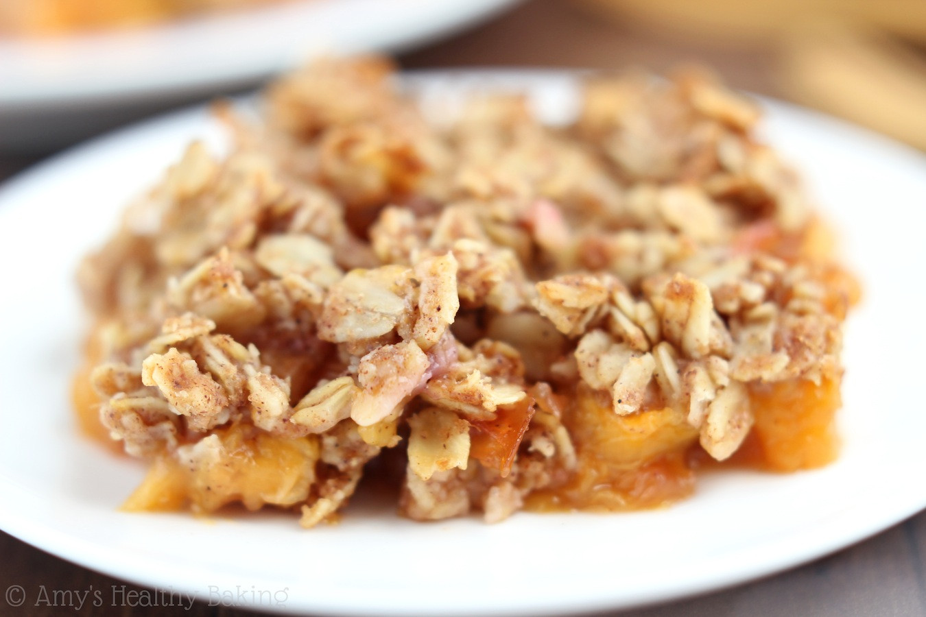 Healthy Peach Recipes
 Clean Peach Crumble