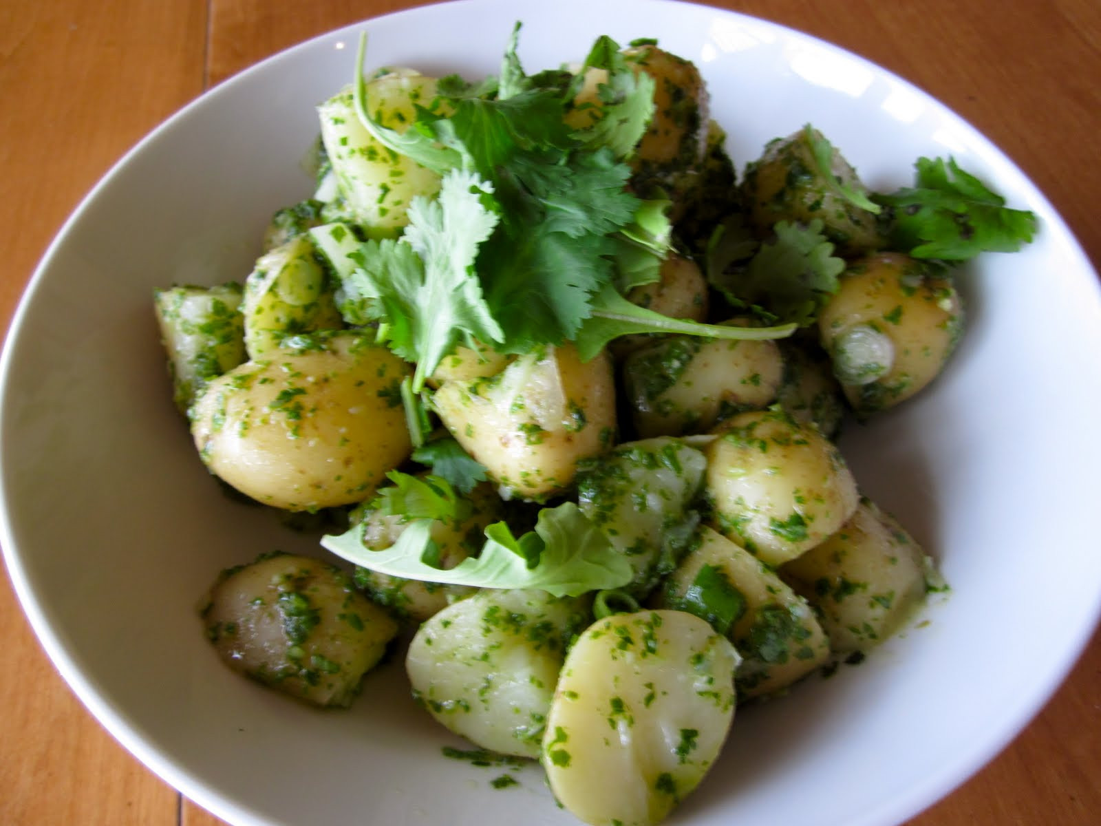 Healthy Potato Salad
 What s for dinner Daring cooks challenge Healthy potato