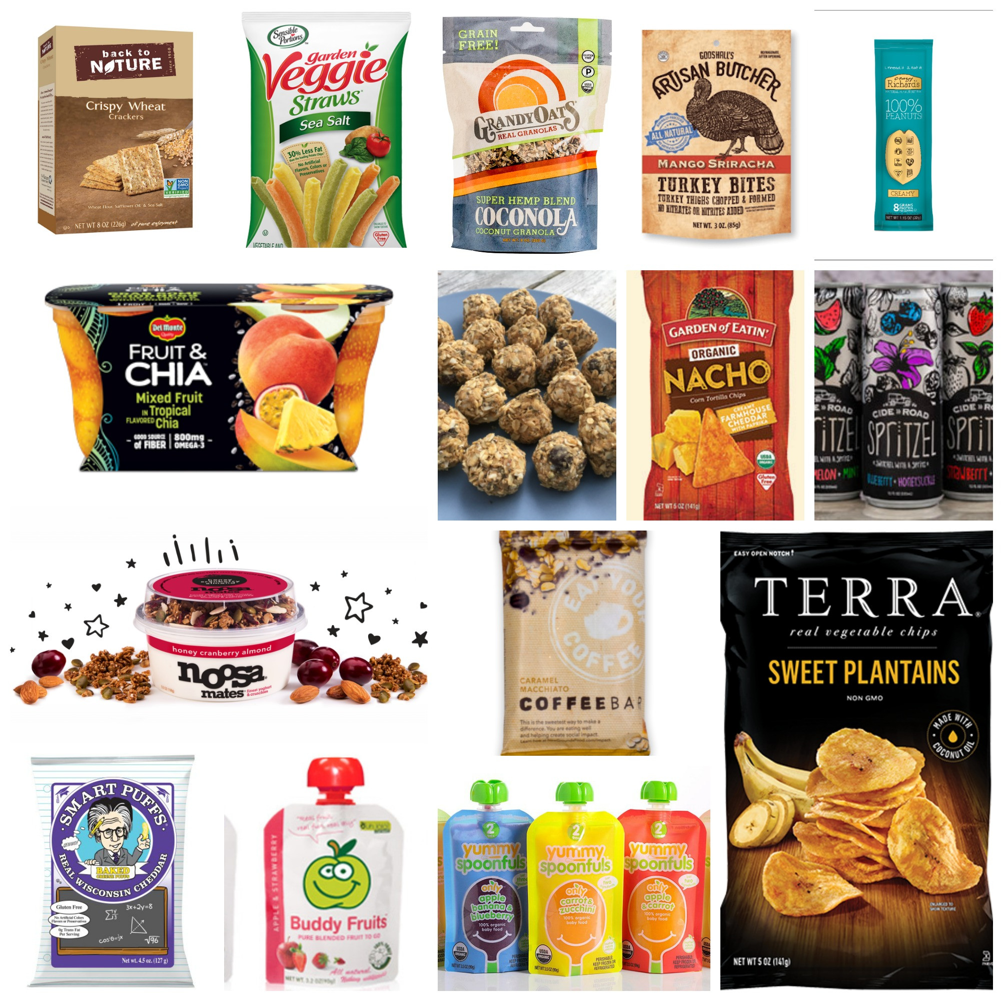 Healthy Prepackaged Snacks
 Road Trip Snacks Packaged Healthy Snacks for Car Rides