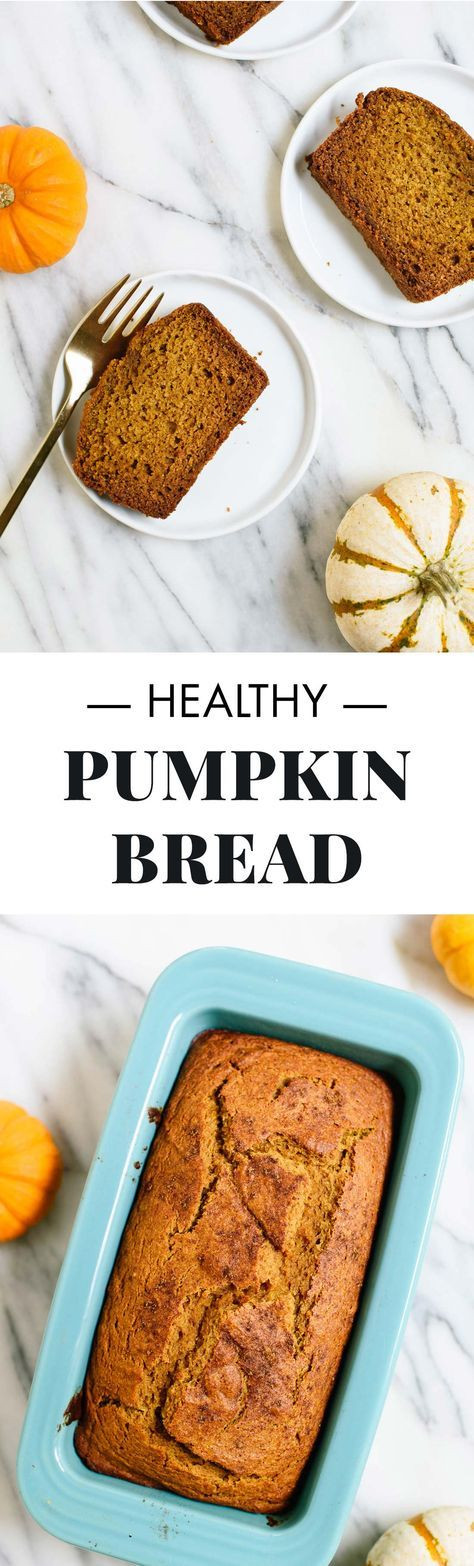 Healthy Pumpkin Bread
 518 best hearty breakfasts images on Pinterest