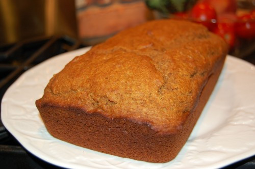 Healthy Pumpkin Bread
 Whole Wheat Healthy Pumpkin Bread