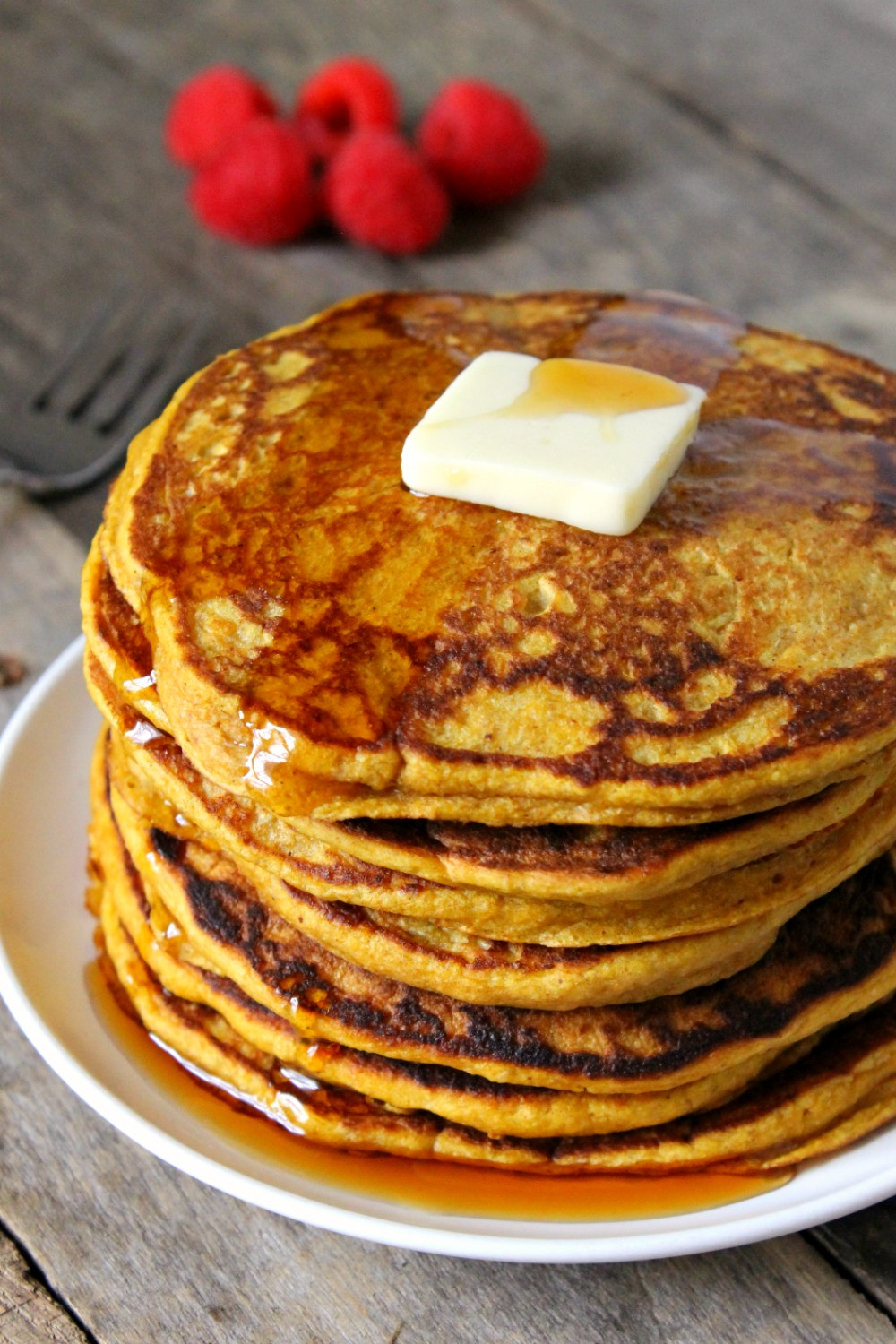 Healthy Pumpkin Pancakes
 Healthy Whole Wheat Pumpkin Pancakes