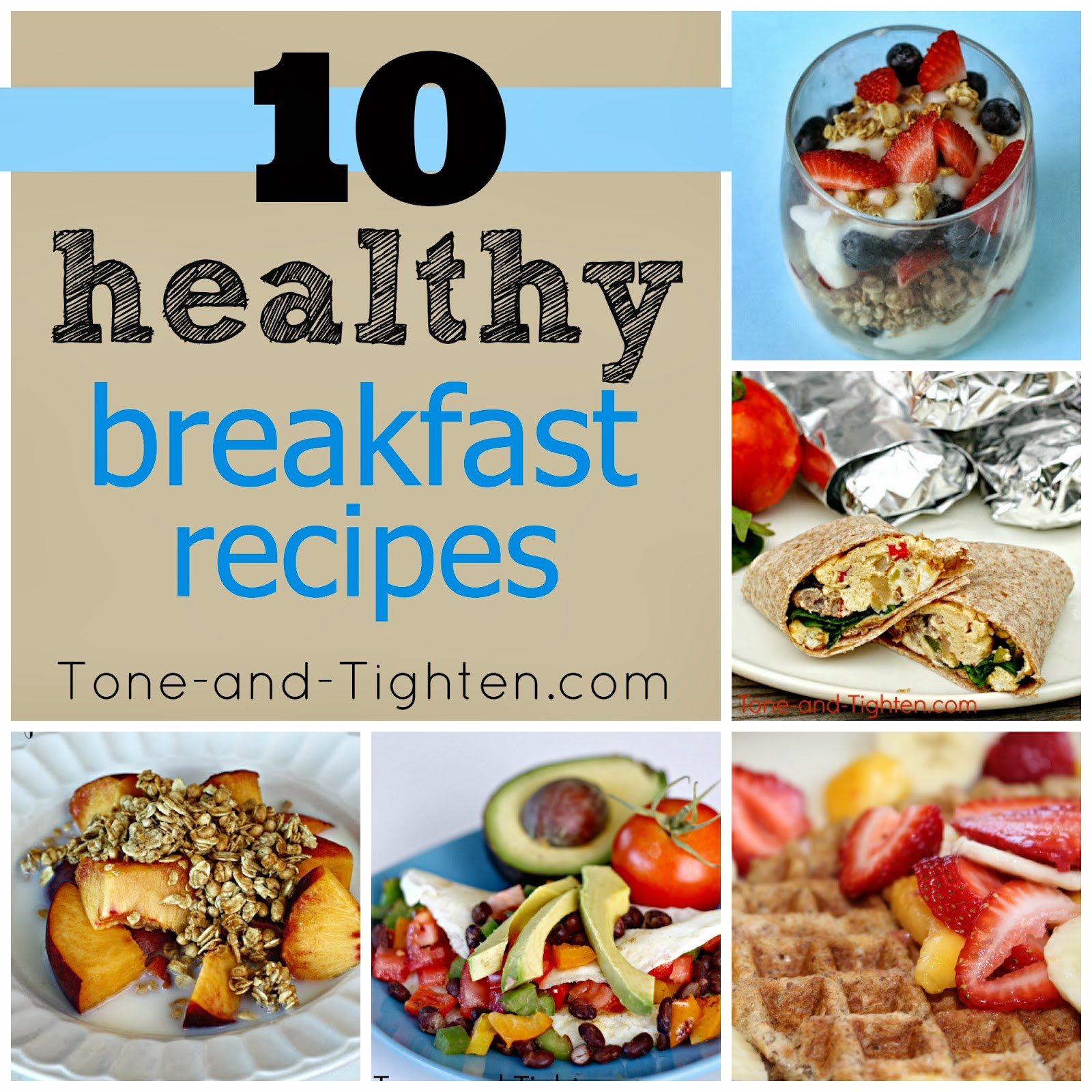 Healthy Quick Breakfast 10 QUICK Healthy Breakfast Recipes