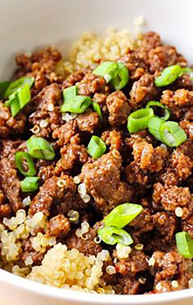 Healthy Recipes With Ground Beef
 quinoa ground beef recipe