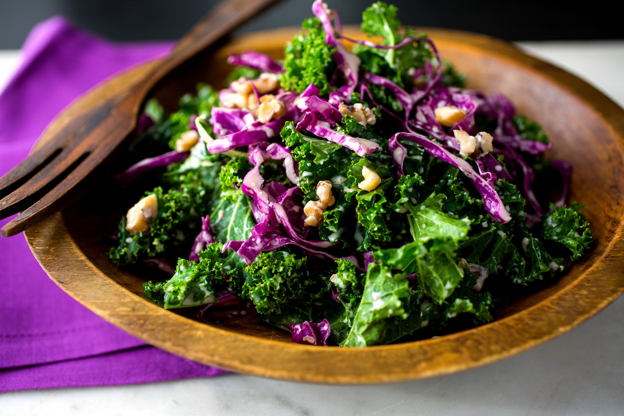 Healthy Red Cabbage Recipes
 Kale and Red Cabbage Slaw With Walnuts Recipe NYT Cooking