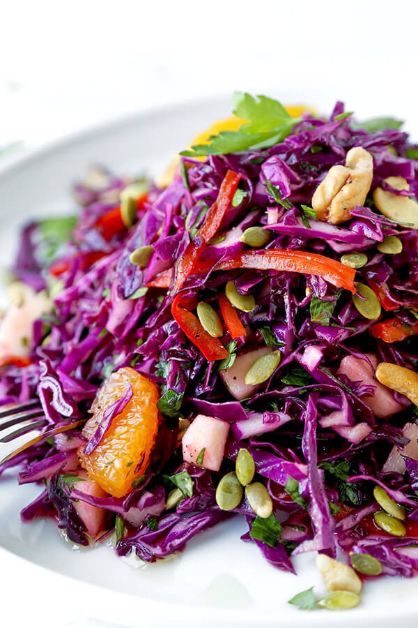 Healthy Red Cabbage Recipes
 Detox Red Cabbage Slaw Pickled Plum Food And Drinks